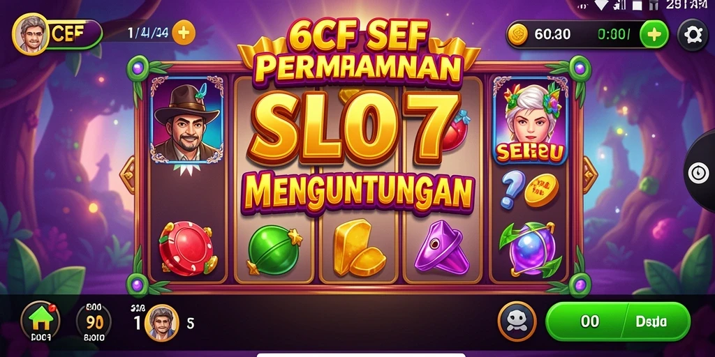Gambaran menarik dari gameplay slot di 6CF.
