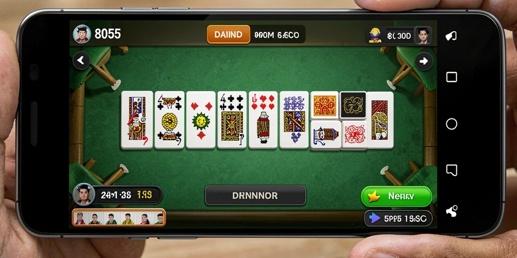 Tampilan gameplay Domino yang mengasyikkan di 8055.