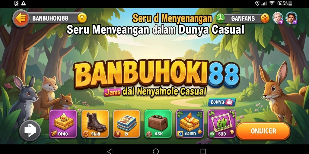 Gameplay menarik dan penuh warna dari BANBUHOKI88.