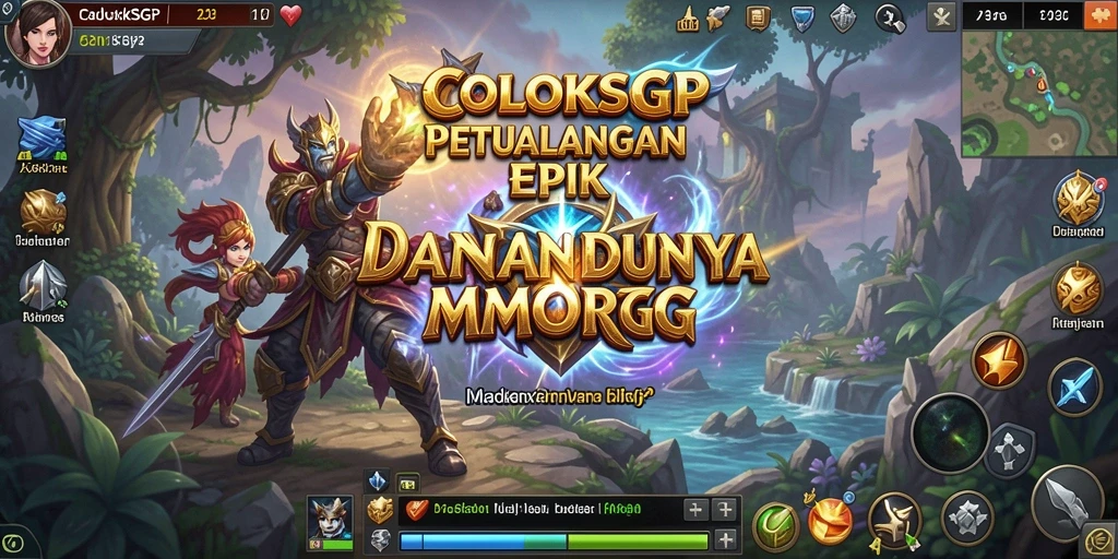 Tampilan menarik dari gameplay COLOKSGP yang penuh aksi dan petualangan.