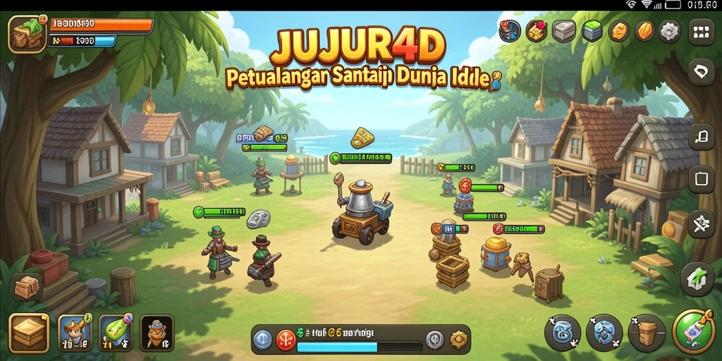 Screenshot JUJUR4D menampilkan gameplay Idle yang seru dan interaktif.
