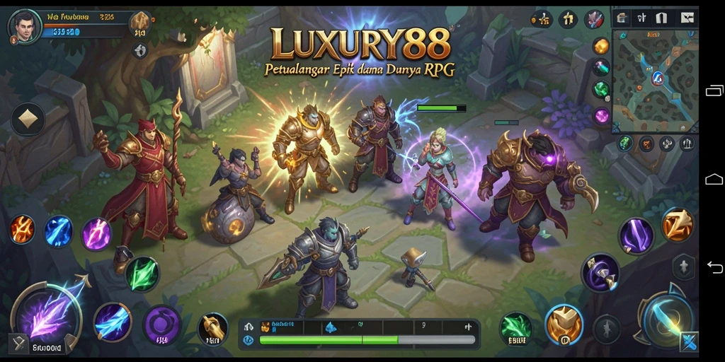 Tampilan gameplay LUXURY88 yang memukau dan mendebarkan.