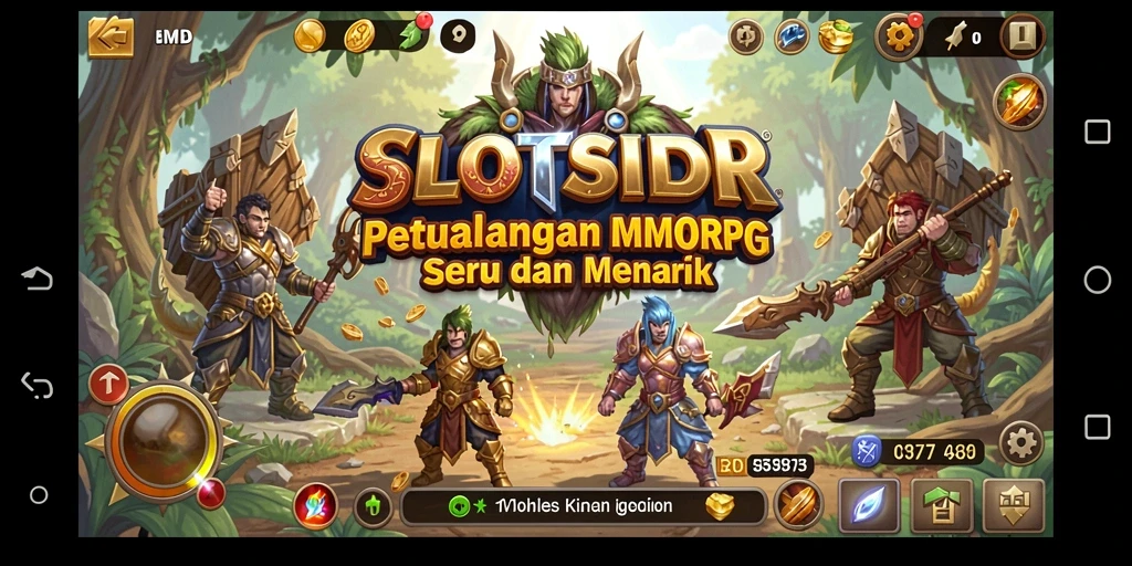 Tampilan gameplay <strong>SLOTSIDR</strong> yang mengasyikkan dan mendebarkan.