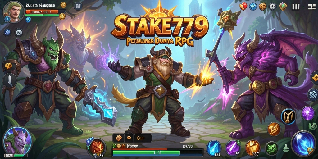 Screenshot gameplay STAKE779 yang mendebarkan dan penuh aksi RPG.