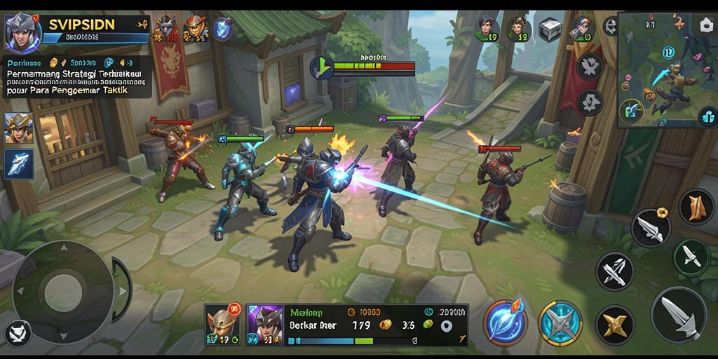 Gameplay Strategi SVIPSIDN yang menantang dan menarik.